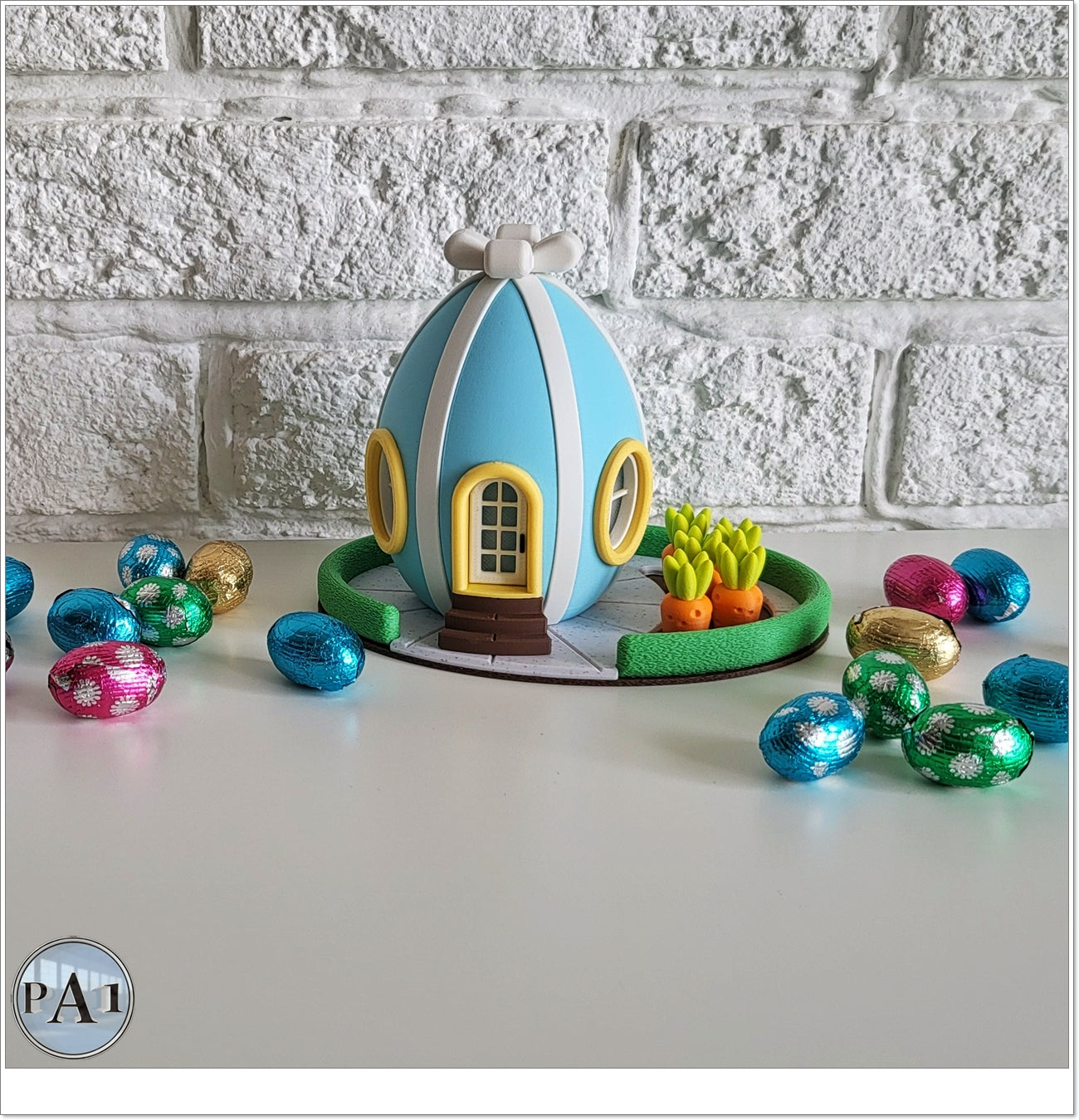 Easter Egg (Tall) Fairy House
