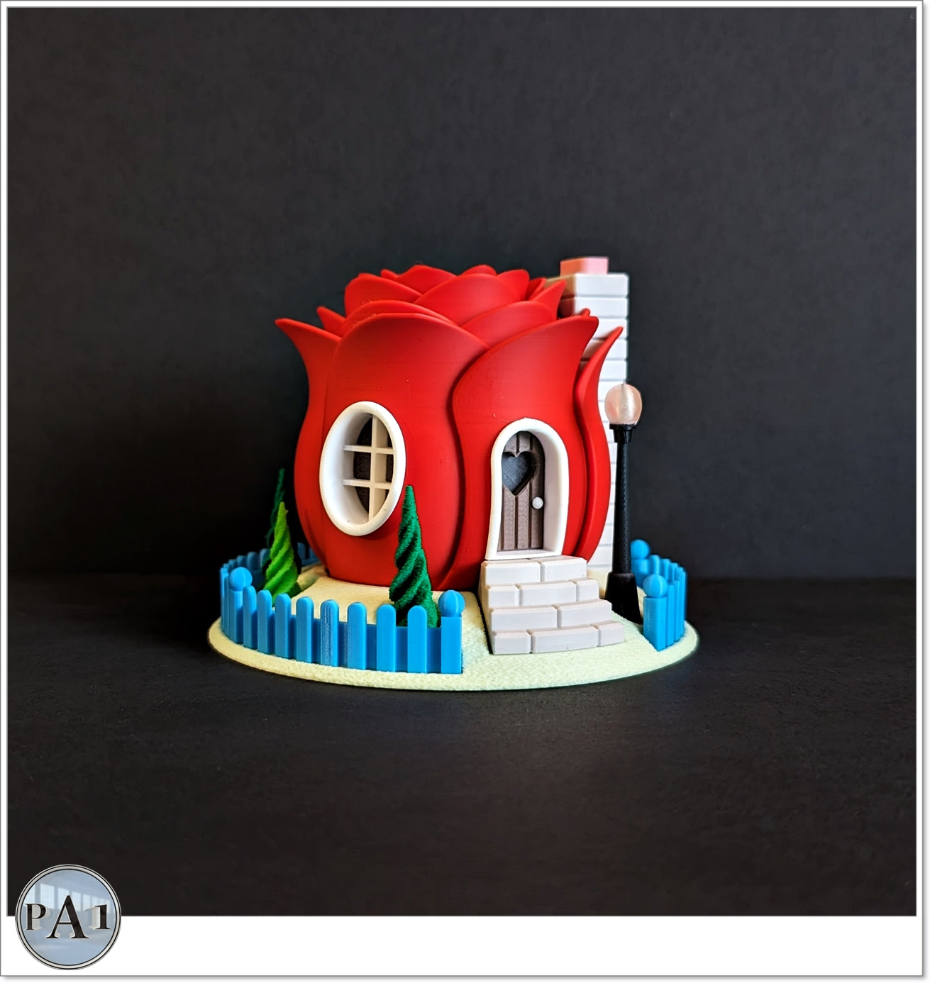 The Valentine's Day Rose Fairy House