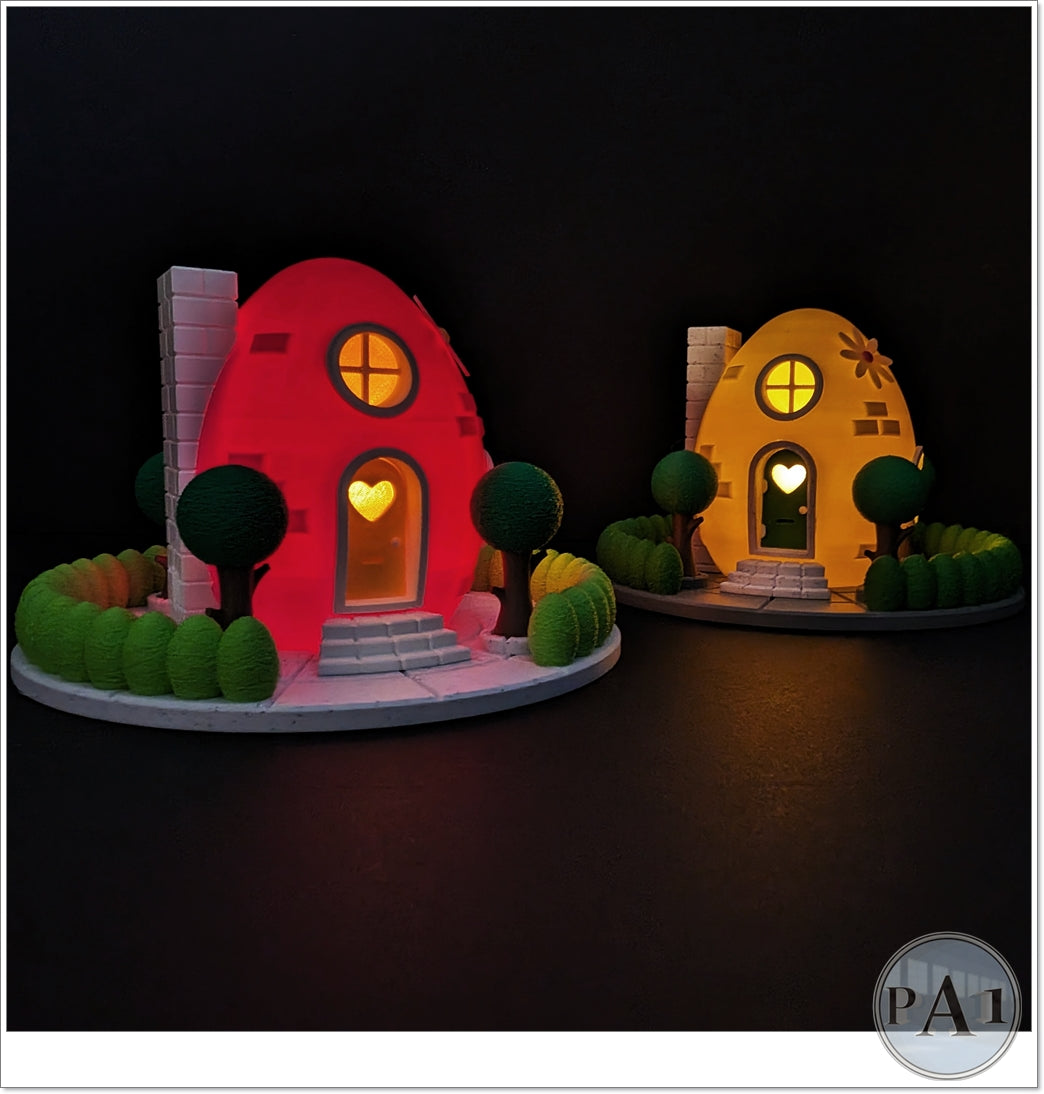 Easter Egg Fairy House