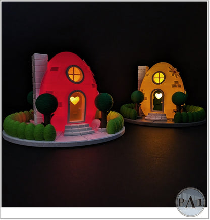 Easter Egg Fairy House