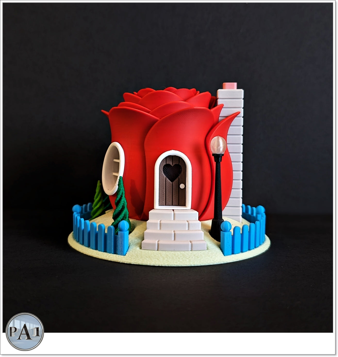 The Valentine's Day Rose Fairy House