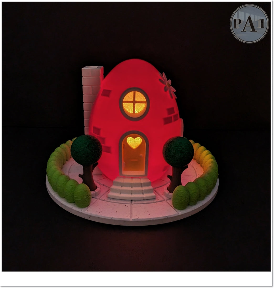 Easter Egg Fairy House