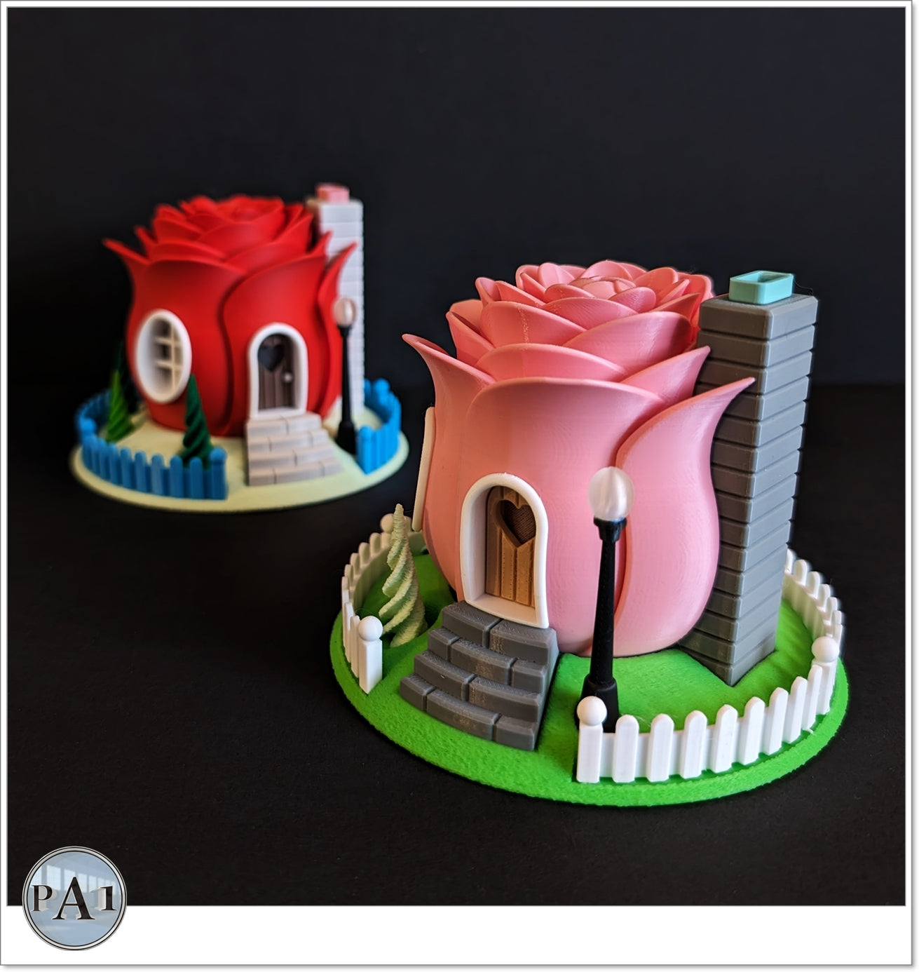 The Valentine's Day Rose Fairy House