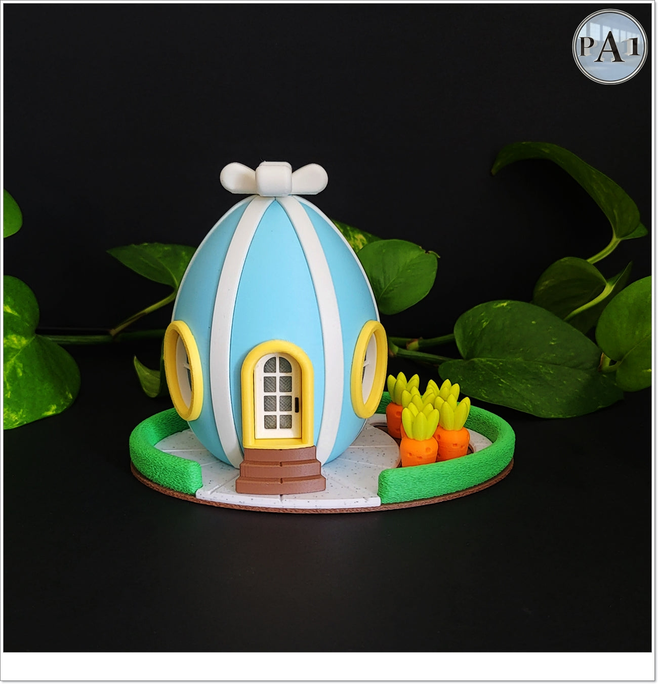 Easter Egg (Tall) Fairy House