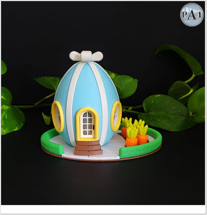 Easter Egg (Tall) Fairy House