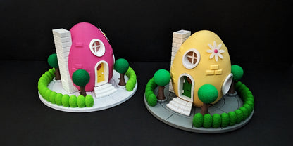 Easter Egg Fairy House