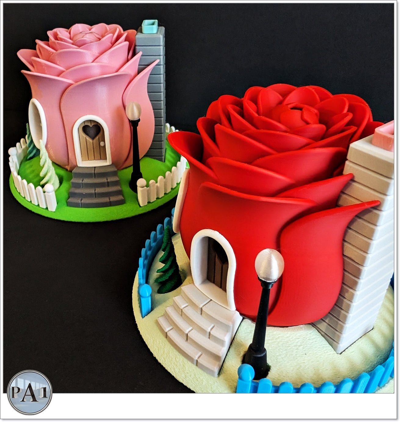 The Valentine's Day Rose Fairy House