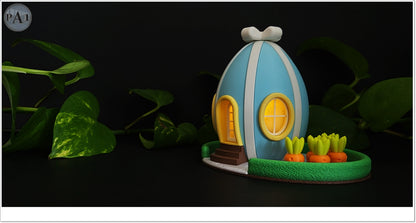 Easter Egg (Tall) Fairy House