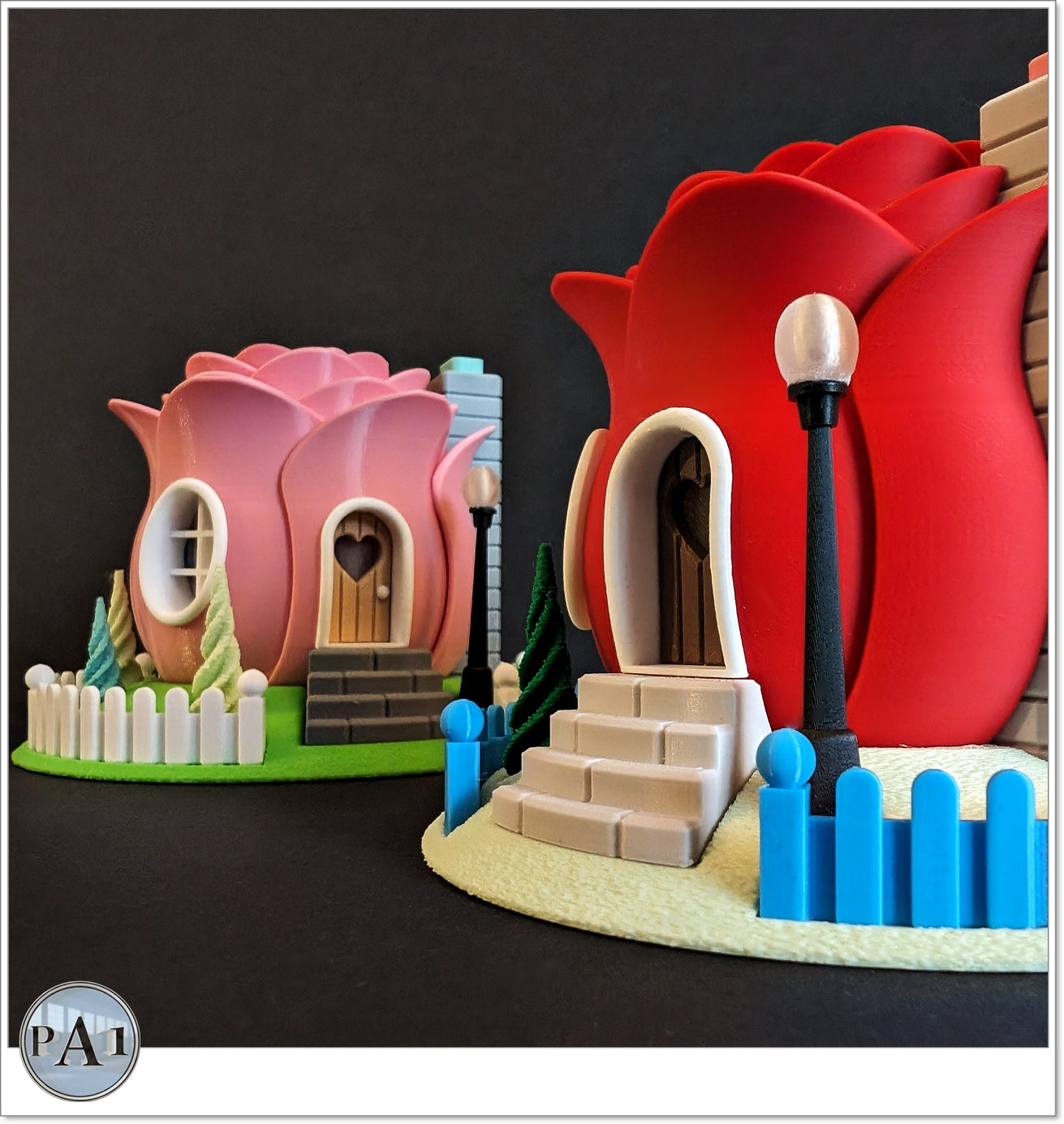 The Valentine's Day Rose Fairy House