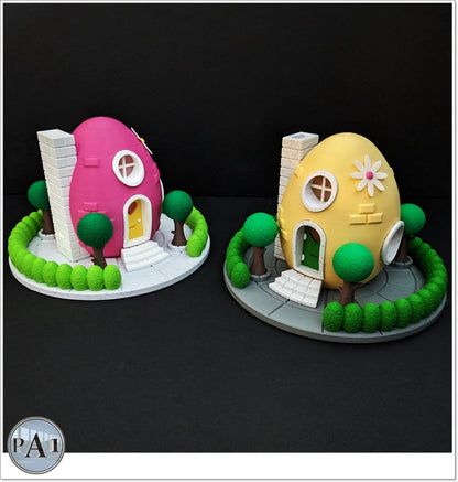 Easter Egg Fairy House