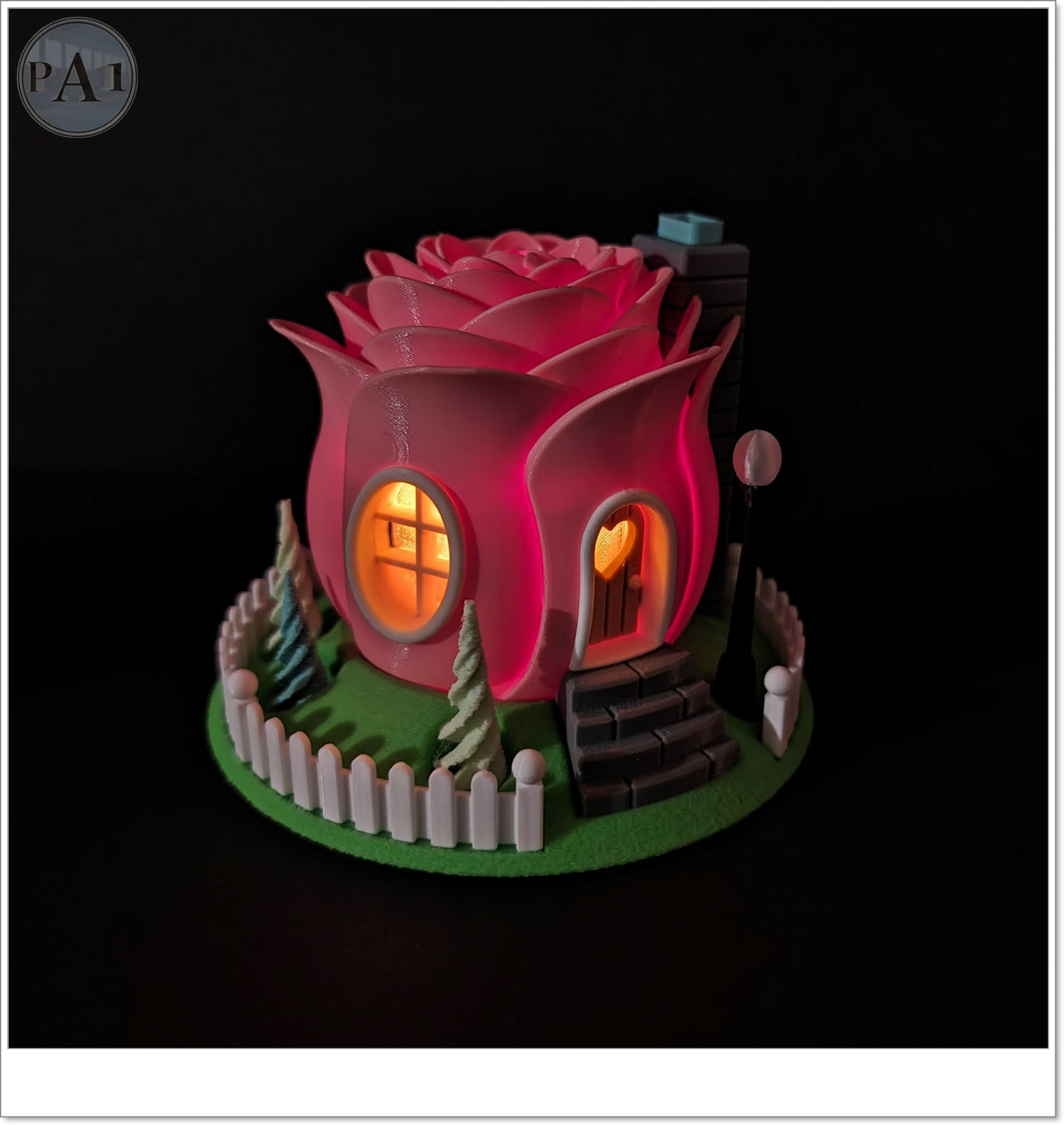 The Valentine's Day Rose Fairy House
