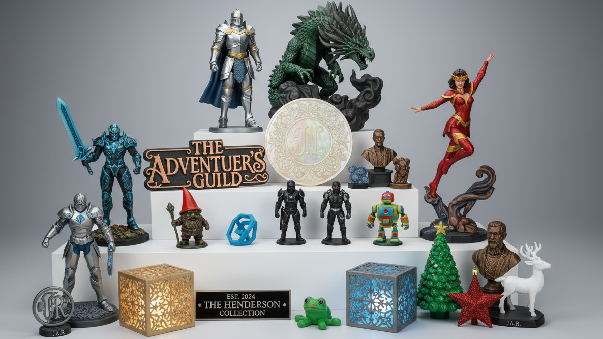 Image of printed items.