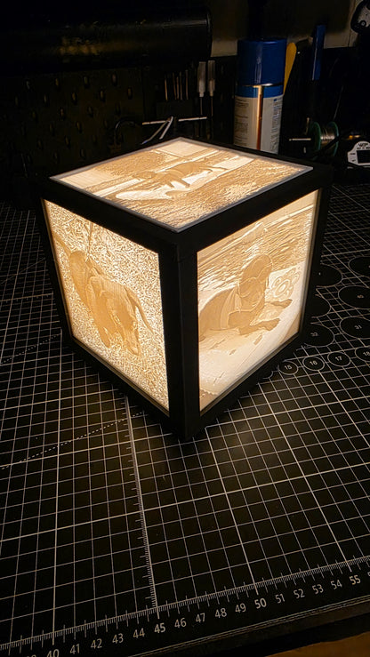 Customized Lithophane Cube