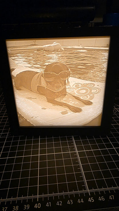 Customized Lithophane Cube