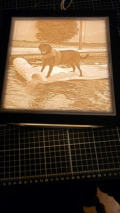Customized Lithophane Cube