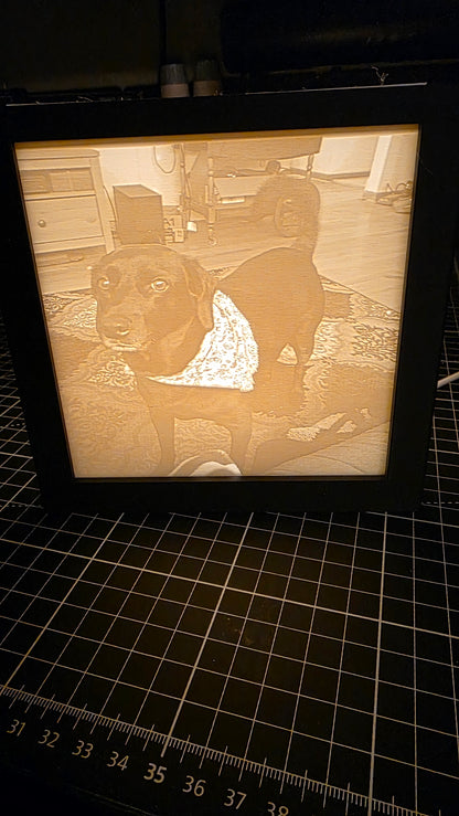 Customized Lithophane Cube