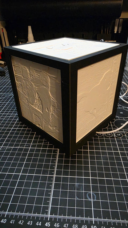 Customized Lithophane Cube
